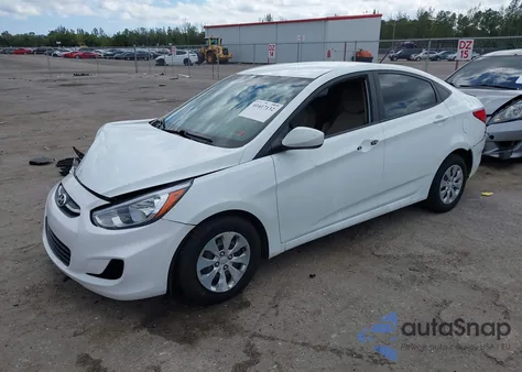 2015 Hyundai Accent Gls z USA, uszkodzony, nr VIN KMHCT4AE9FU808981